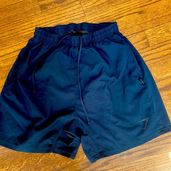 Navy gym shorts - Picture 1 of 2